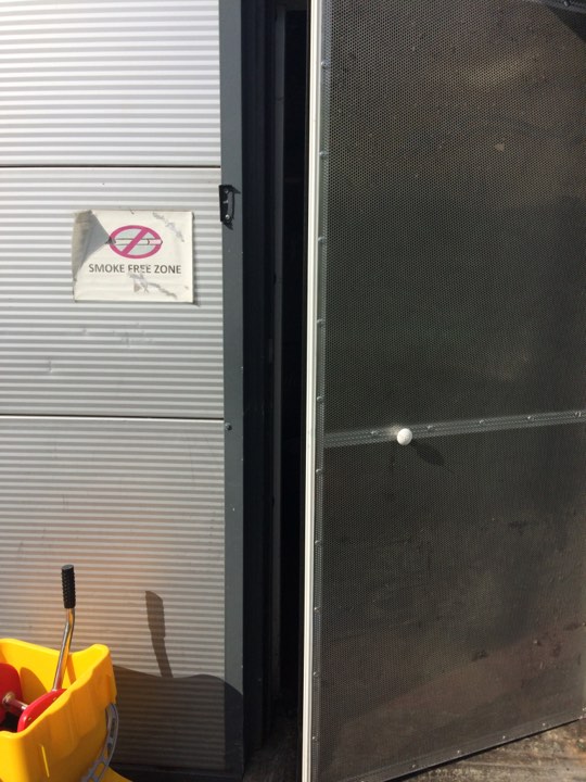 Double Action Swinging Screen Door